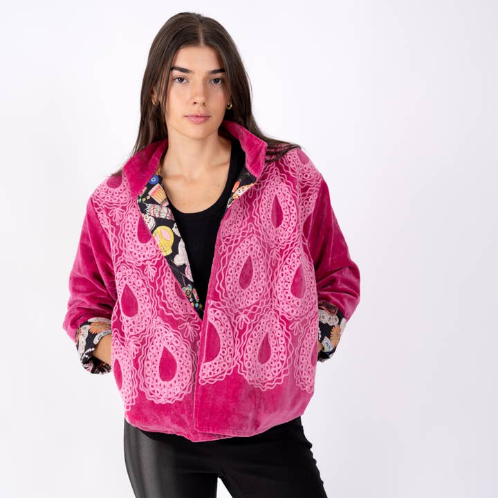 Jacket- Little Things and other Purchase Wholesale custom jacket. Free Returns & Net 60 Terms on Faire trending on Faire.