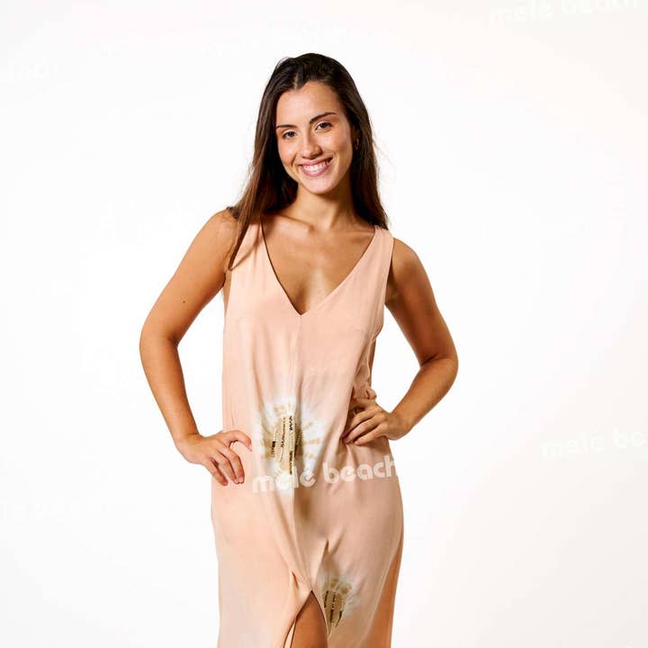 ABITO LUNGO DIANI 35168 per la vendita all'ingrosso da parte di Mele Beach