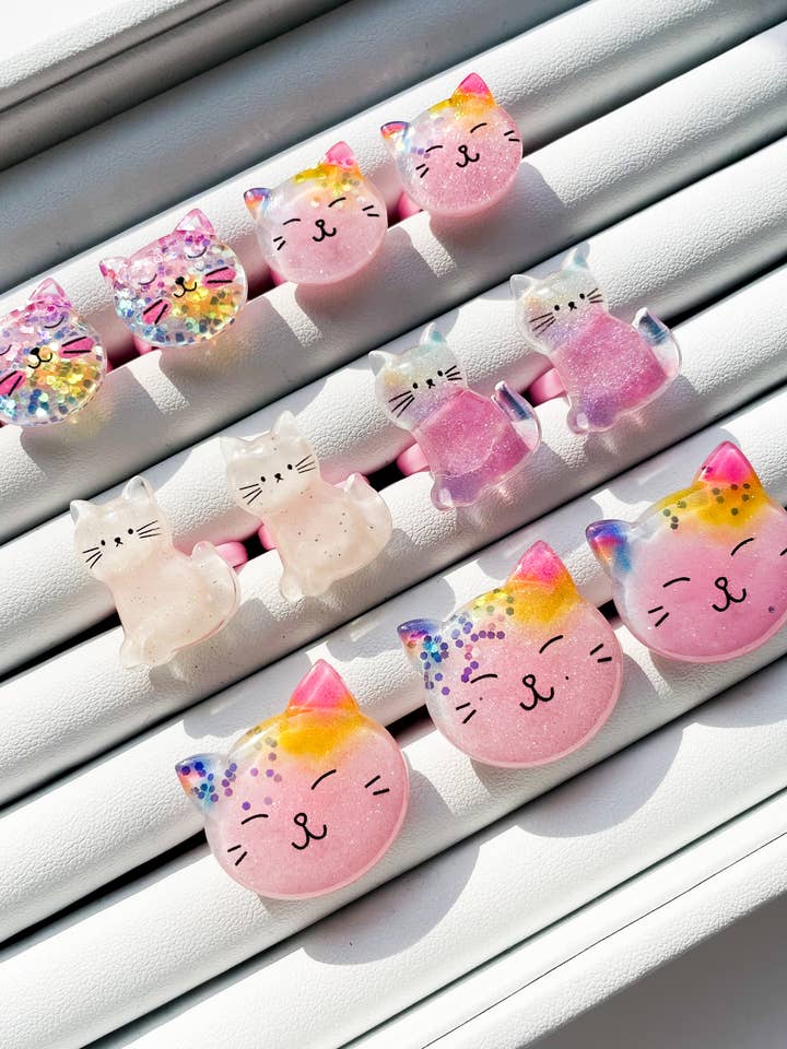 Anéis para Crianças - Gatos por atacado de Shantiques Mini Creations