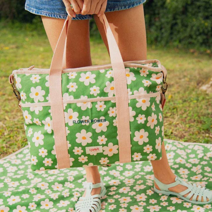 Sac isotherme Flower Power pour la vente par Chamaye