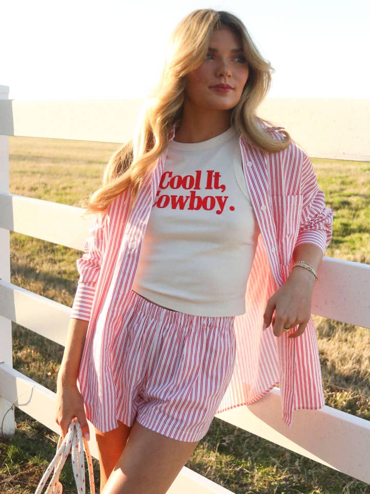 CHARLIE SOUTHERN - Wholesale Tank Top - Women's - Cool It Cowboy Tank