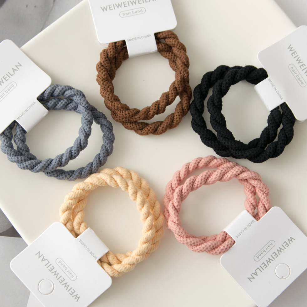 XO Fashion - Vente Élastique à cheveux - O3007 Élastique à cheveux simple et durable, très élastique, polyvalente, H6