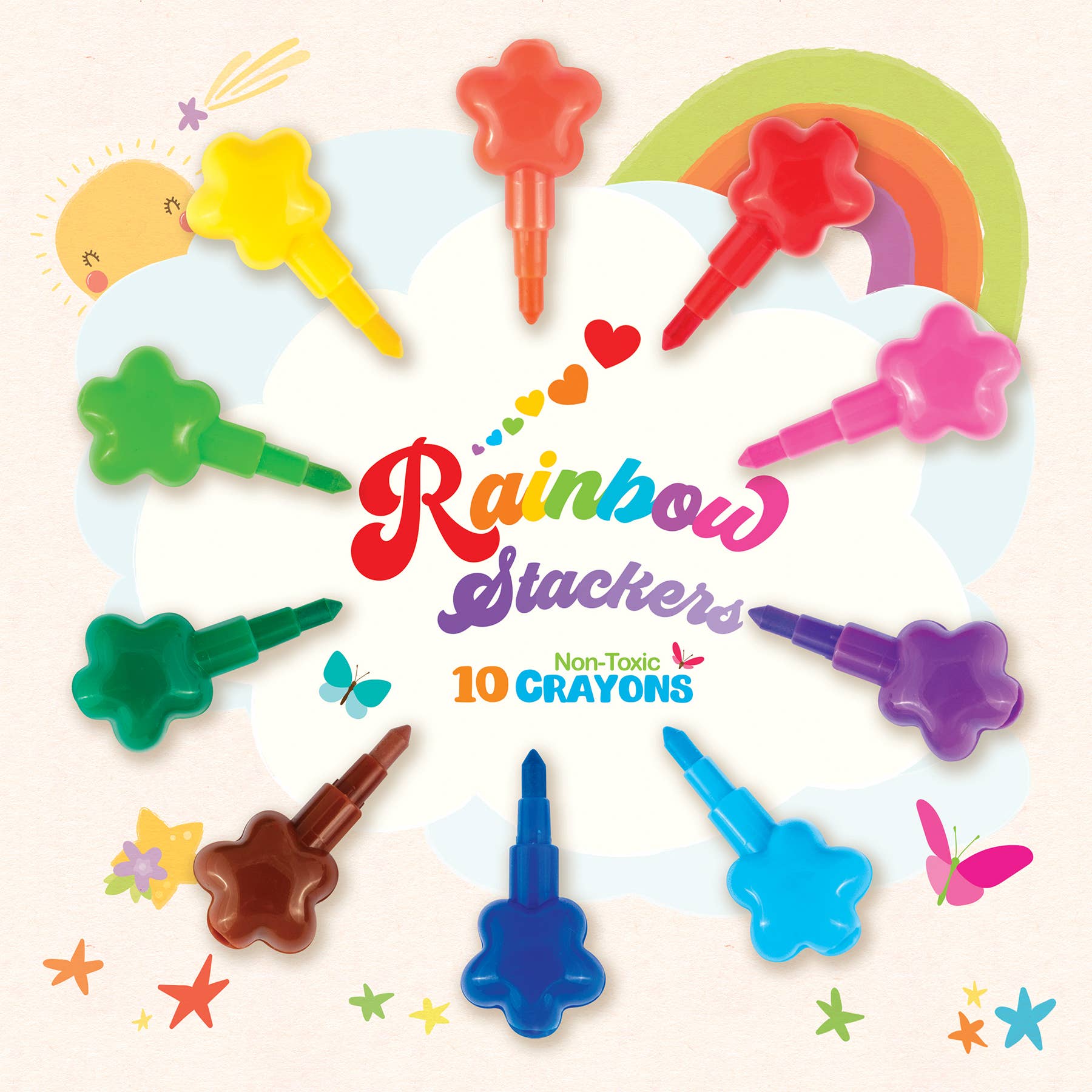 Girl Nation - Wholesale Coloring & Activity Book - Kids & Baby - Spain Fashion Coloring Book &  Rainbow Stacker Crayons Gift3