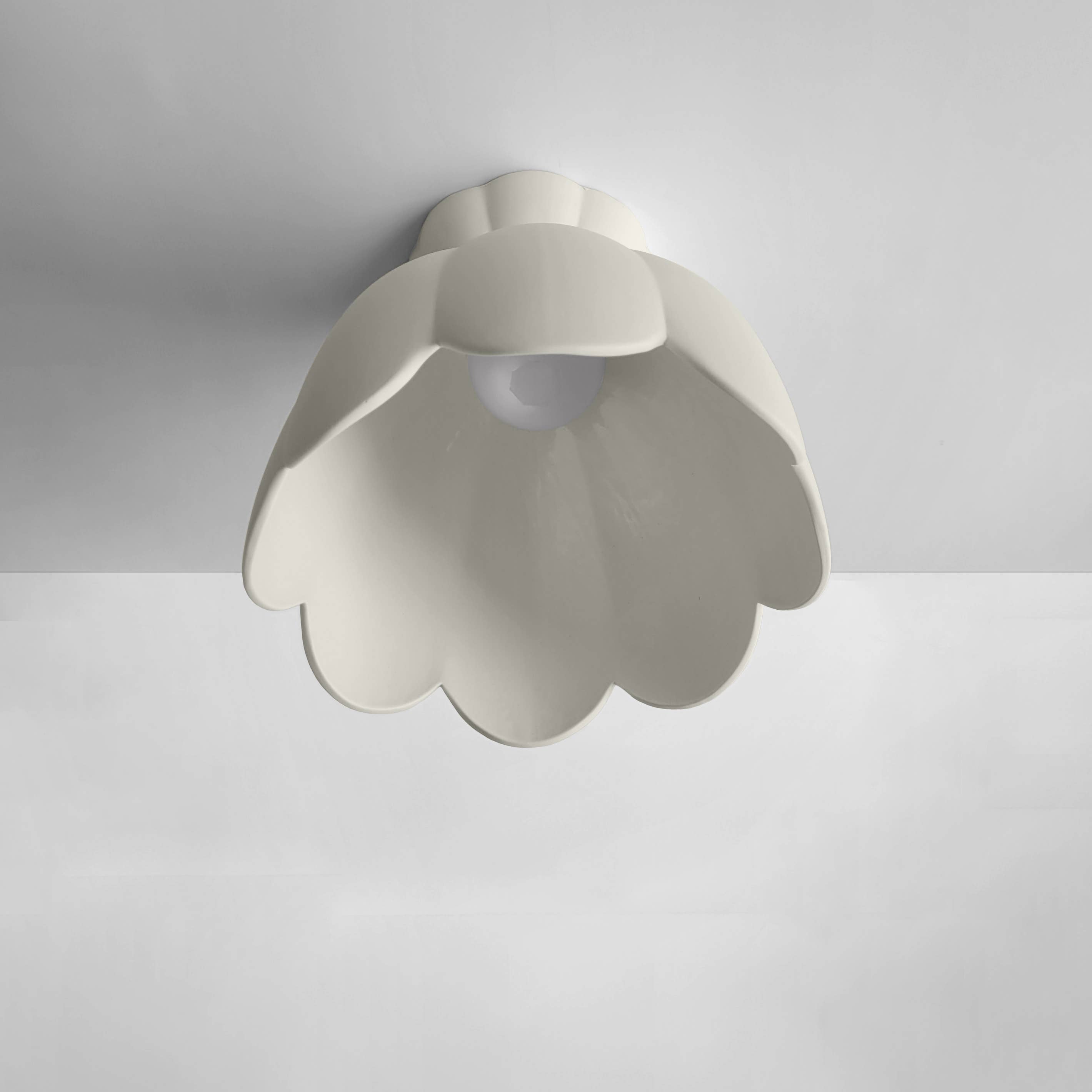 LYSlightlab - Wholesale Chandelier/Hanging Light - Vallea Ceramic Ceiling Light | Large Minimalist Flush Mount3