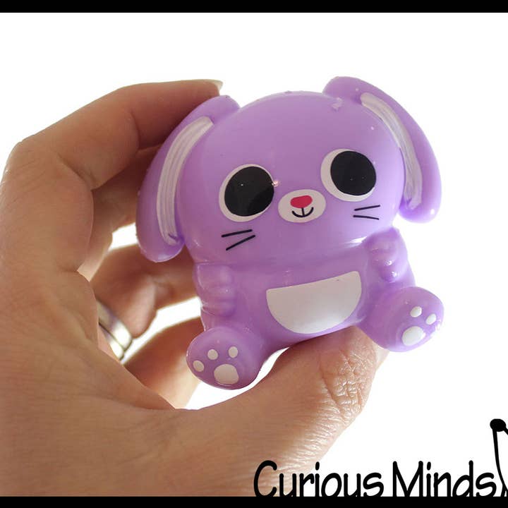 Curious Minds Toys - Wholesale Squishy Toy - Kids & Baby - 1 Bunny Splat Ball - Water Filled Splat Stress Ball - Throw 5