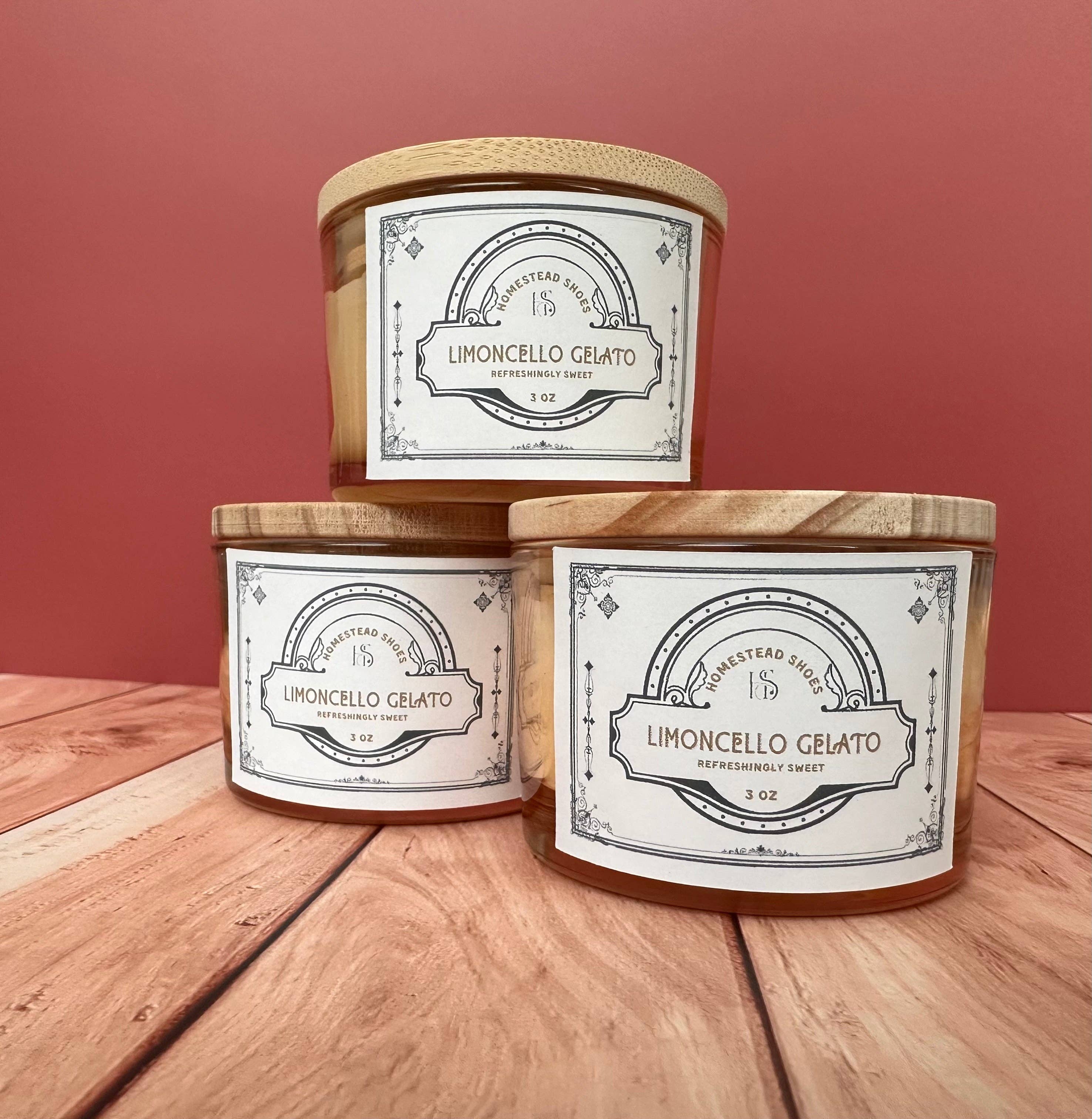 simply schuman candle company - Wholesale Jar/Filled Candle - Limoncello Gelato1