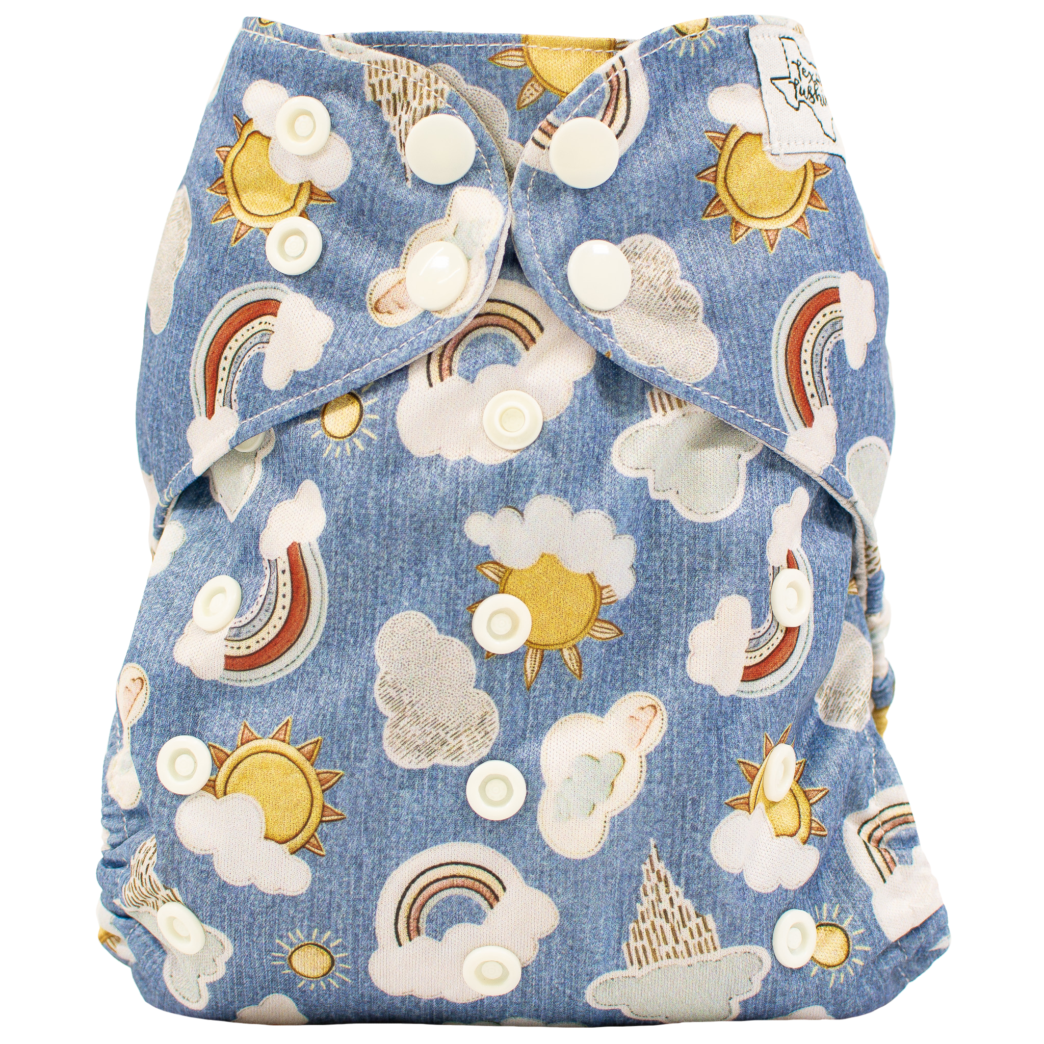 Texas Tushies LLC - Wholesale Diaper (Cloth) - Baby - Slim Fit AIO Cloth Diaper23