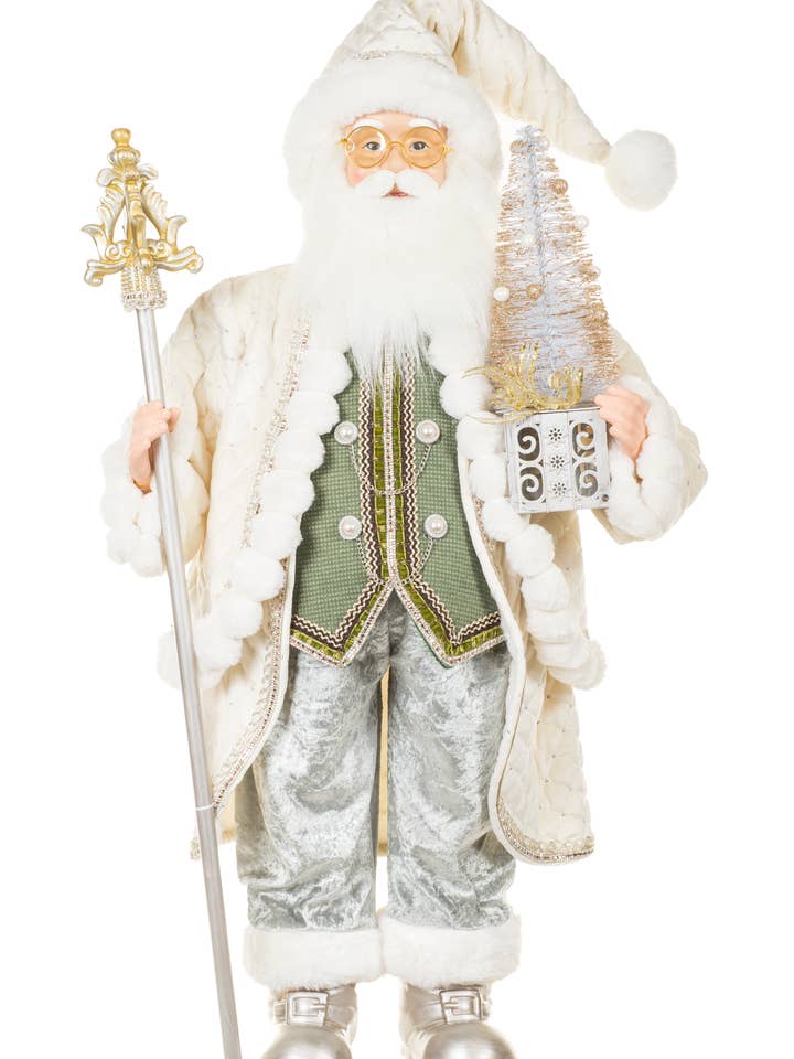 NUEVO-Crema Santa Adornado para venta al por mayor de Starlight Collection