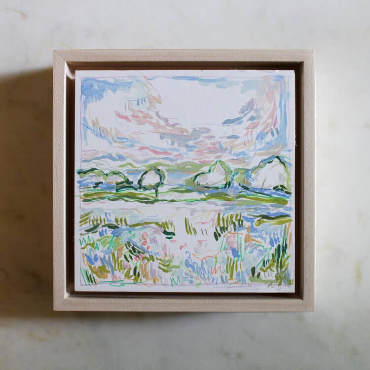 Elizabeth Sage Art - Wholesale Art Print - A Place Like Home Square Print1