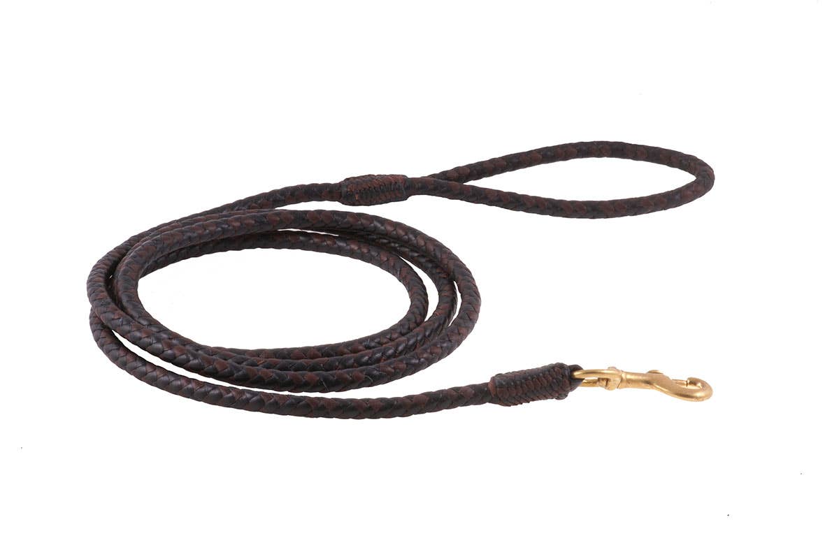 Alvalley - Wholesale Pet Leash - Dog - Braided Leather Snap Leads49