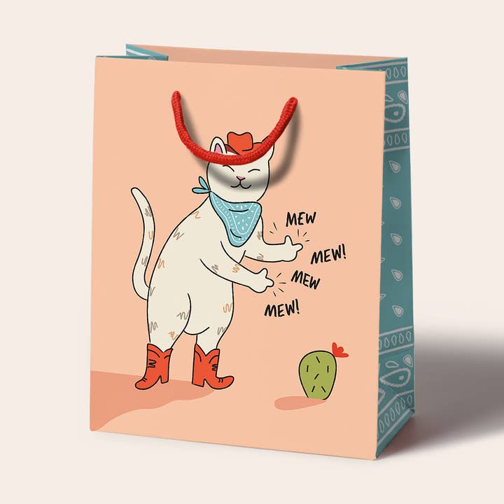 Bolsa de Regalo Gato Vaquero para venta al por mayor de Seltzer Goods