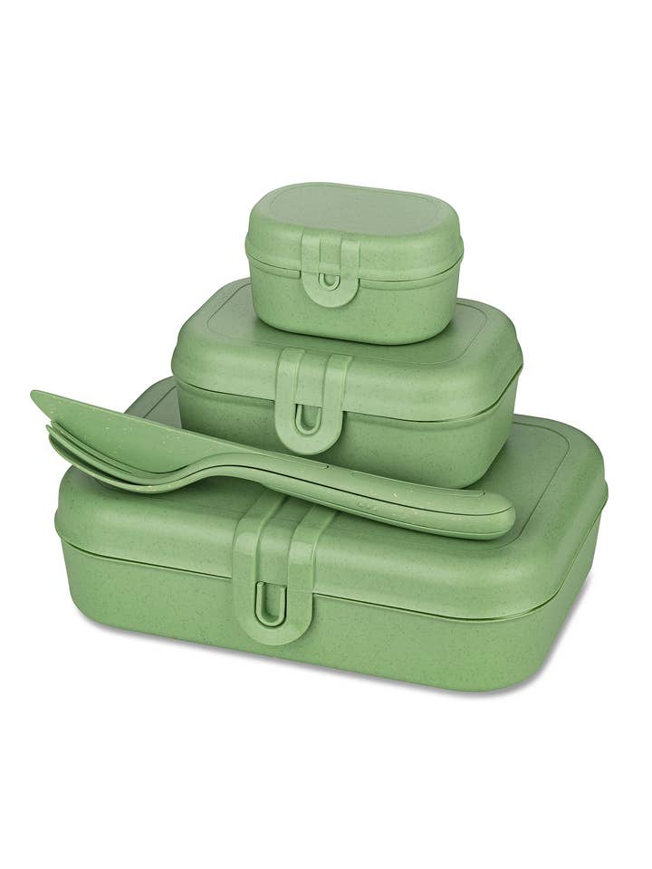 Lunchbox set with cutlery PASCAL READY for wholesale by Koziol ideas for friends GmbH