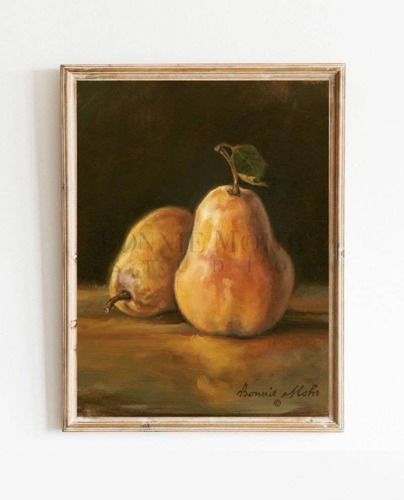 Bonnie Mohr Studio - Wholesale Painting/Drawing - Perfectly Peared - No Verse0