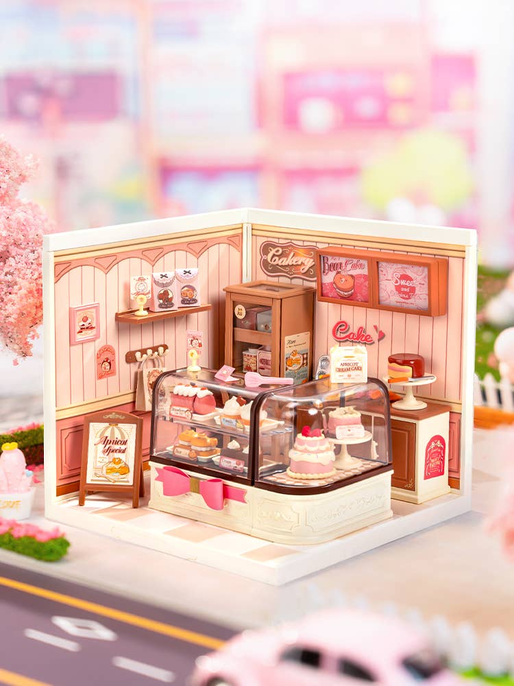 Robotime - Wholesale DIY Craft Kit - DW019B Rolife Tasty Cake Shop DIY Miniature House2