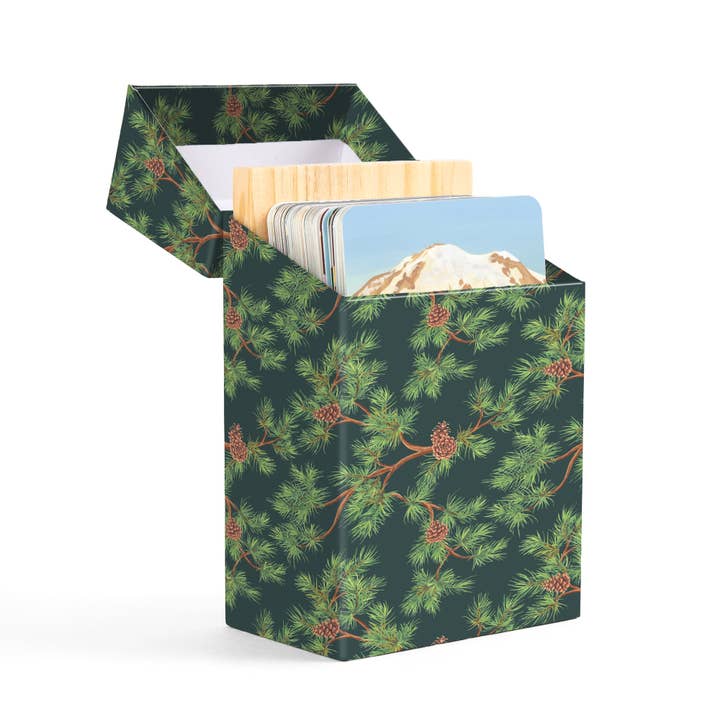 National Parks Inspiration Card Deck + Desktop Display Stand for wholesale by 1canoe2 | One Canoe Two Paper Co.