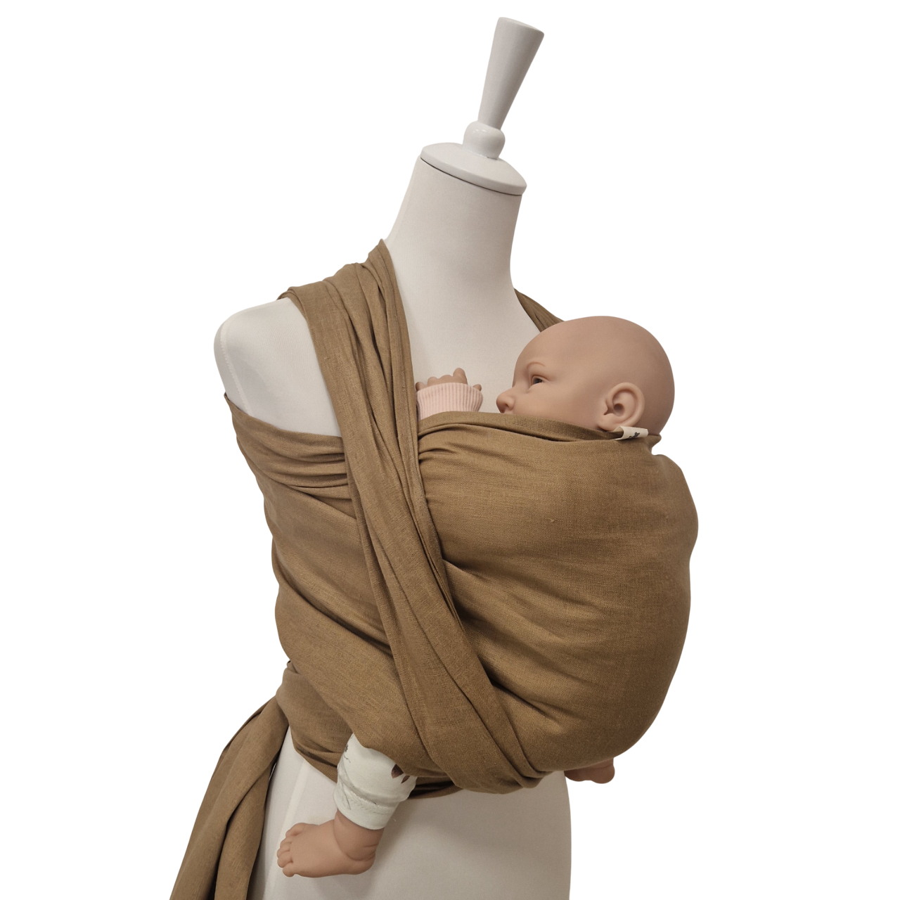 Storchenwiege GmbH & Co. KG - Wholesale Baby Wrap/Sling - STROHGOLD linen carrying cloth1