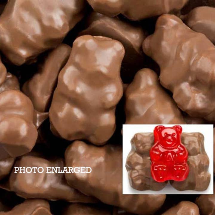 I Got Your Candy - Wholesale Chocolate Covered Sweets - Albanese Milk Chocolate Gummi Bears - 10lbs2