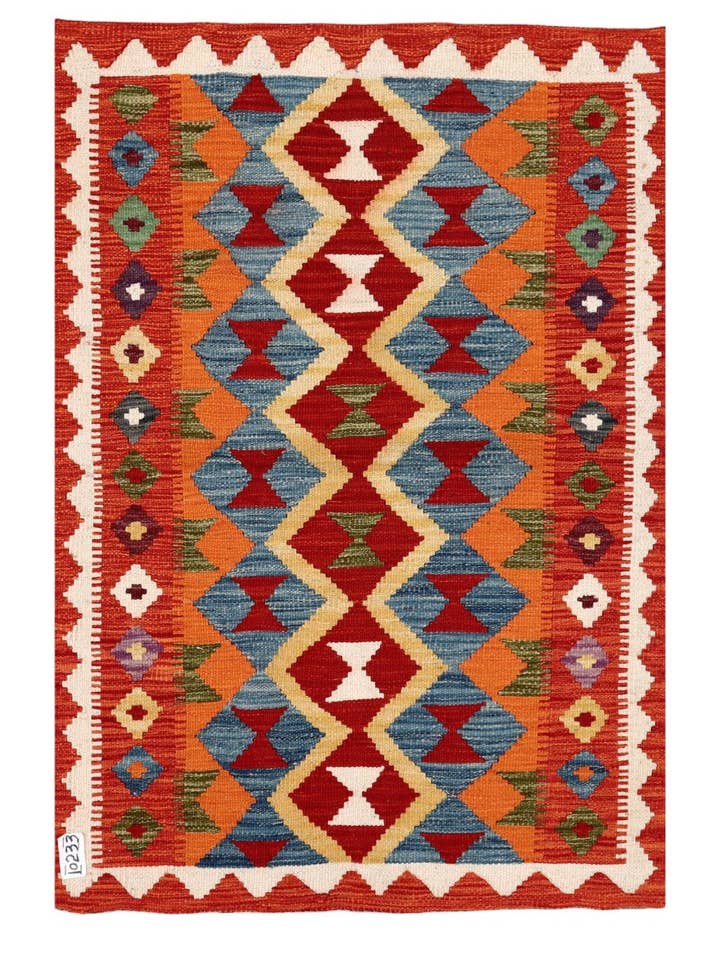 Tappeto Kilim Maimana Afghanistan - 116 x 78 cm per la vendita all'ingrosso da parte di Imaco Rugs