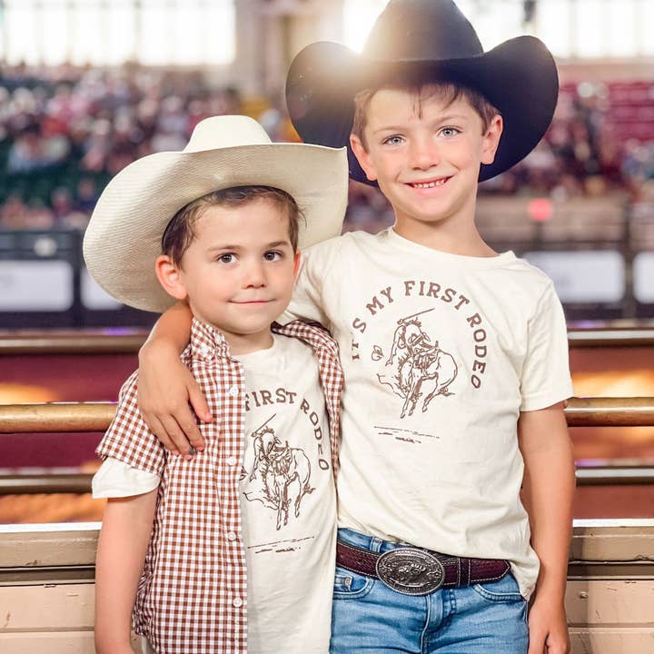 It’s My First Rodeo, Natural for wholesale by The Wishing Elephant