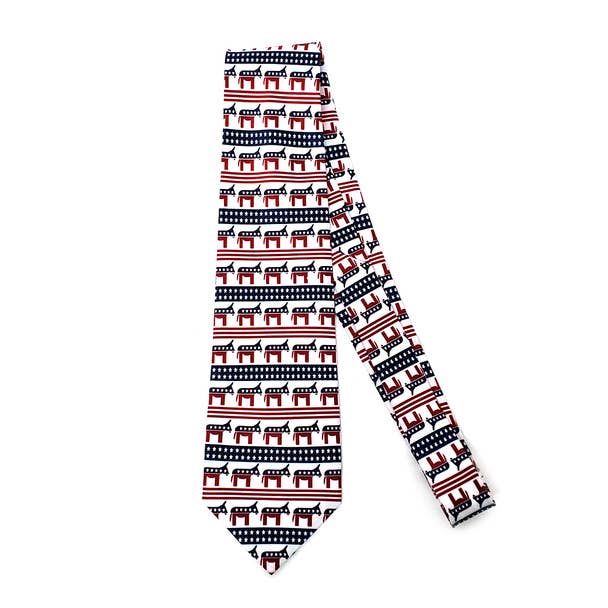 Selini New York - Wholesale Necktie - Men's - Democrat Novelty Tie1