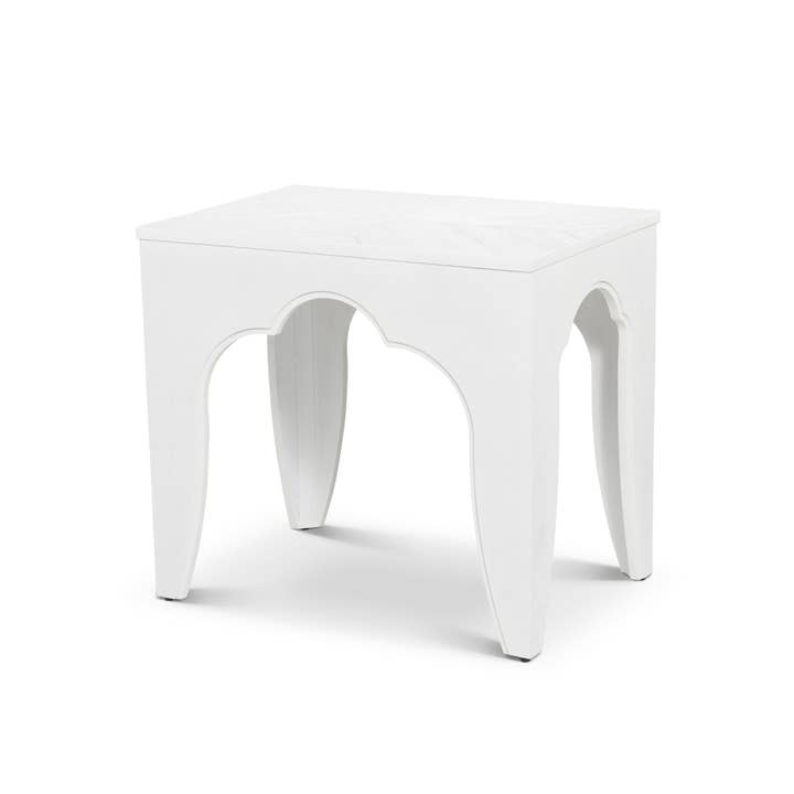 Park Hill Collection - Wholesale Side Table - Island Manor End Table, Whitewash