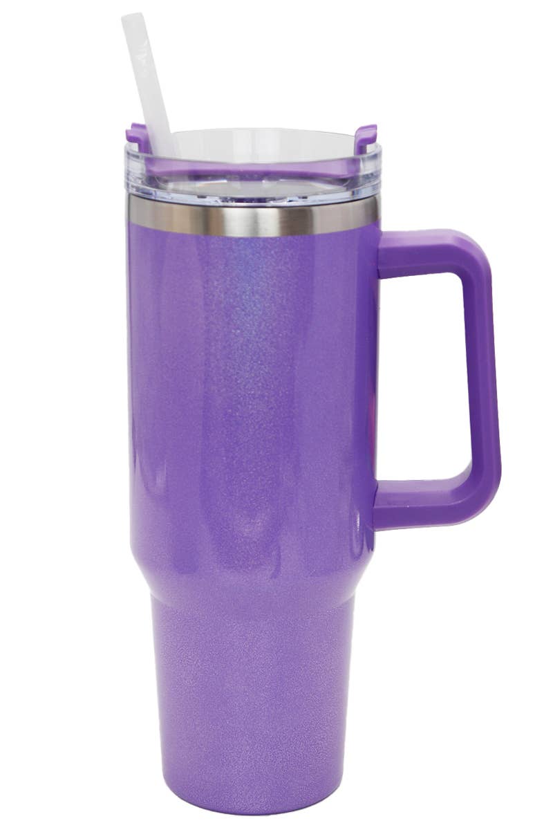 Cap Zone - Wholesale Insulated Mug/Tumbler - Glitter Shimmer Insulated Stainless Steel Tumbler12