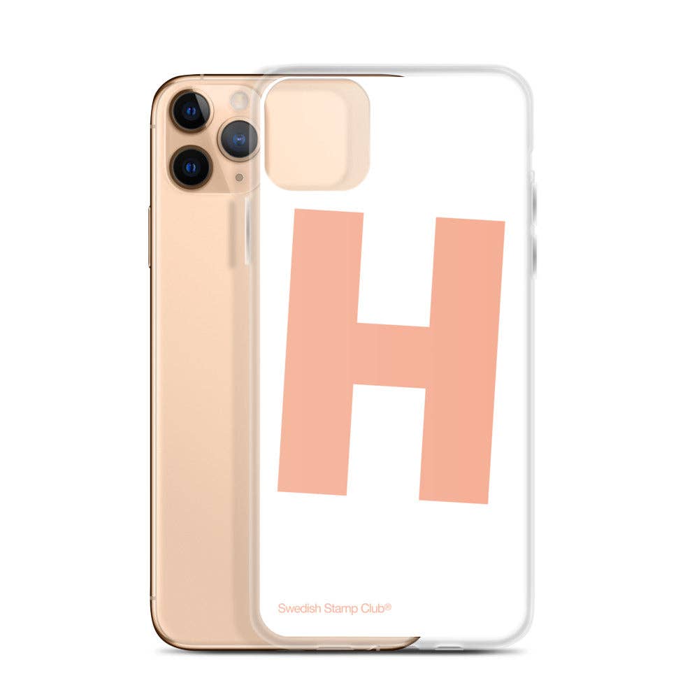 Swedish Stamp Club – wholesale Telefonfodral - Dam – iPhone Fodral - Bokstav H5