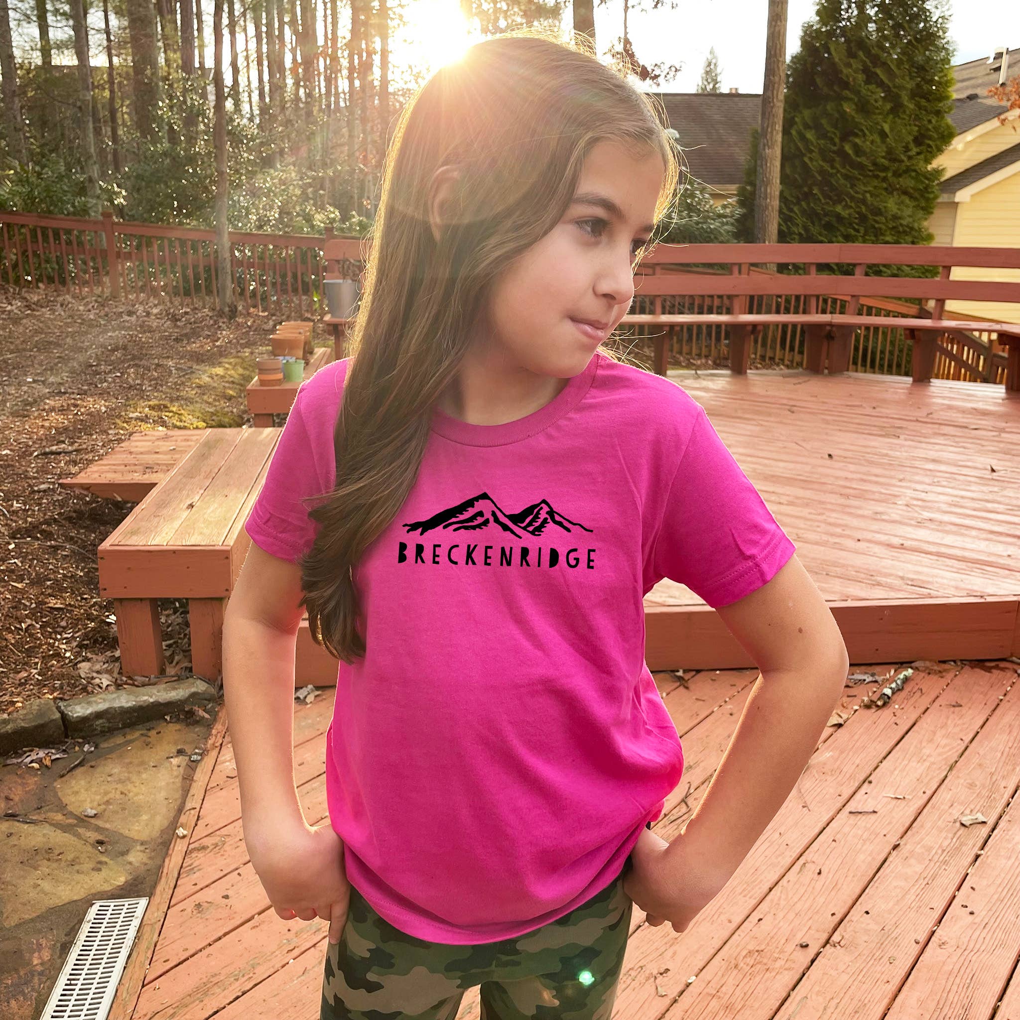 Moonlight Makers - Vente T-shirt sérigraphié – enfant - Custom Mountain City - T-shirt pour enfant - Personnalisé, personnalisé6