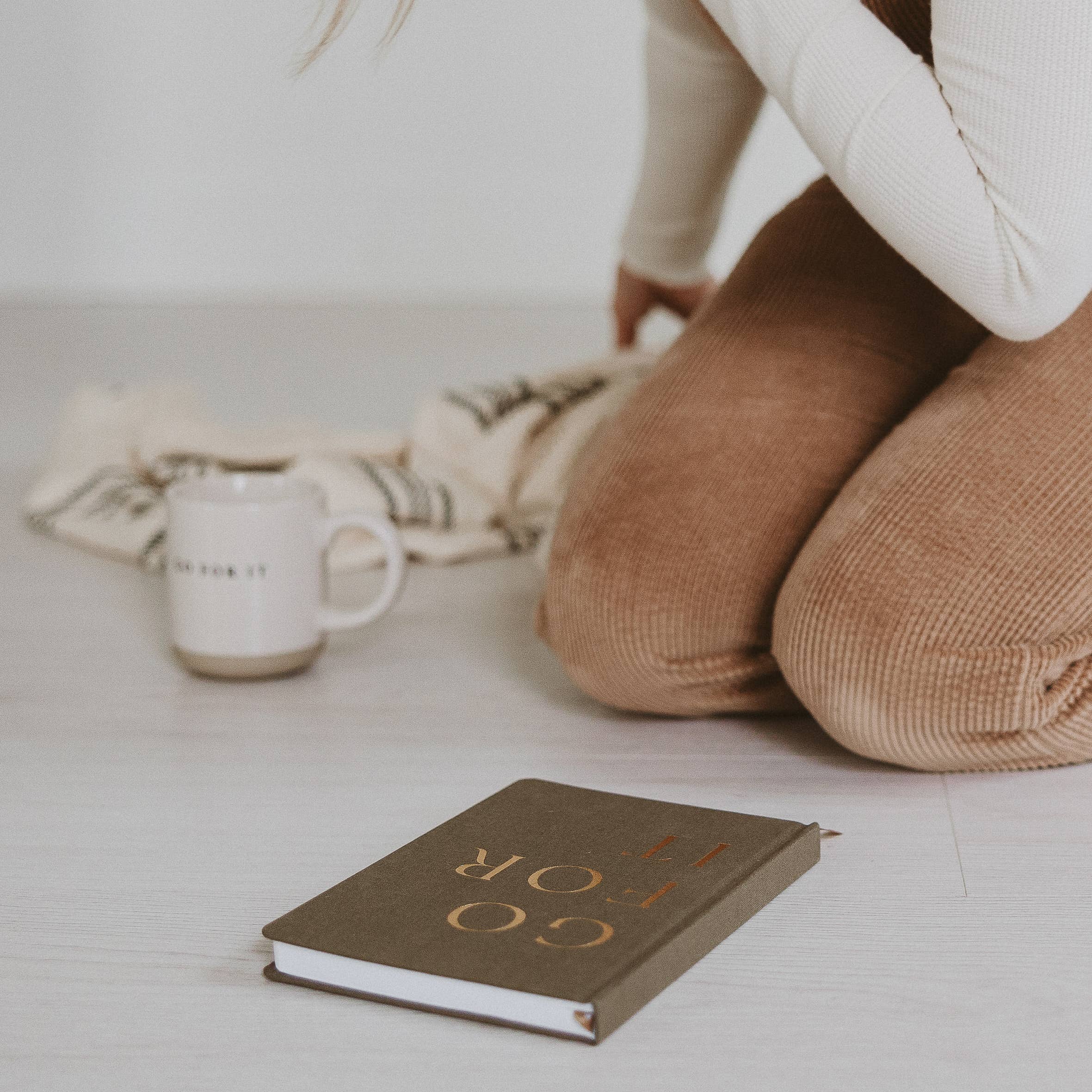 Sweet Water Decor - Vente Journal intime - Journal en tissu Go For It - Décoration d'intérieur et cadeaux8