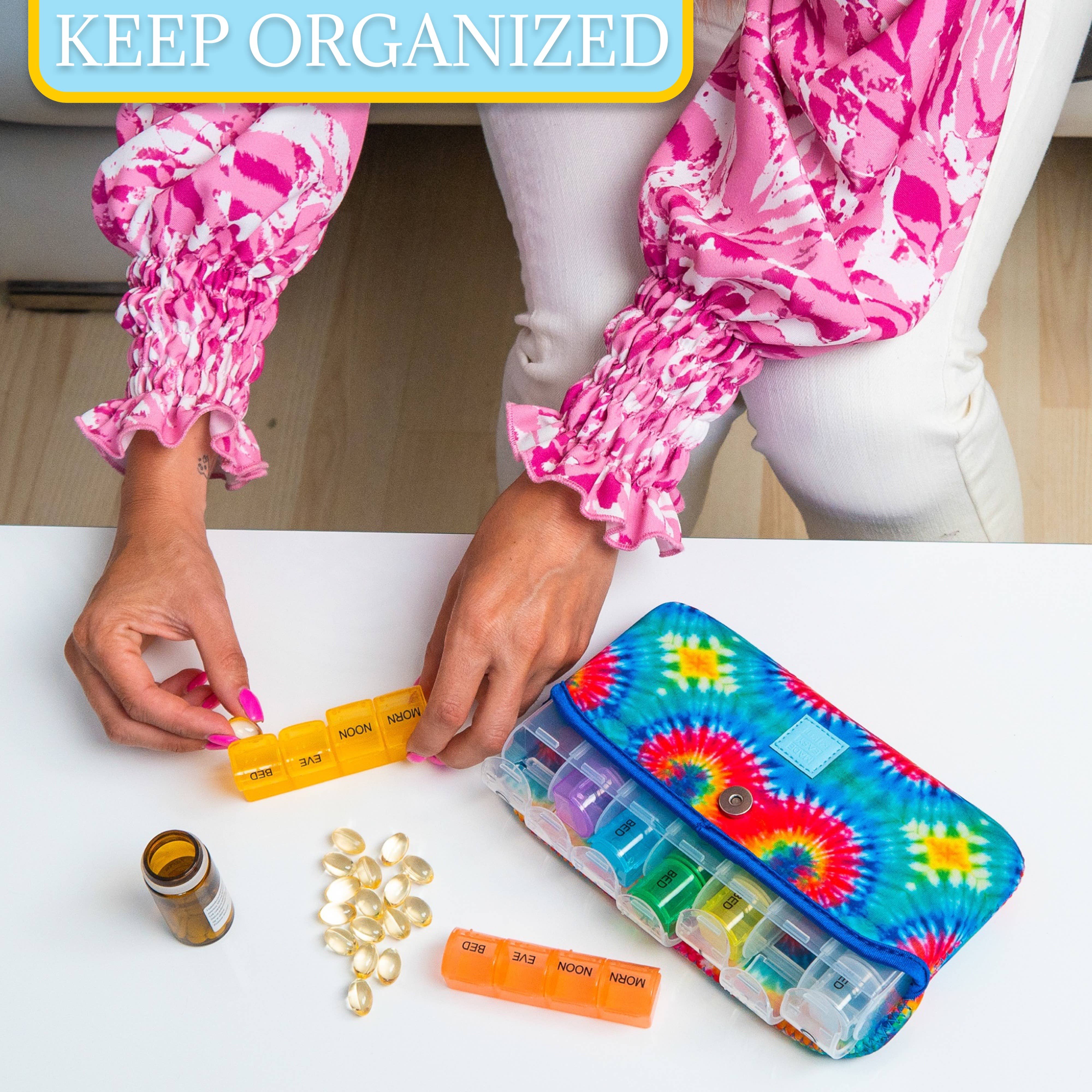 MADE EASY KIT – wholesale Pill organiser – Made Easy Kit Pill Case Large 7-Day / 28 Compartments36