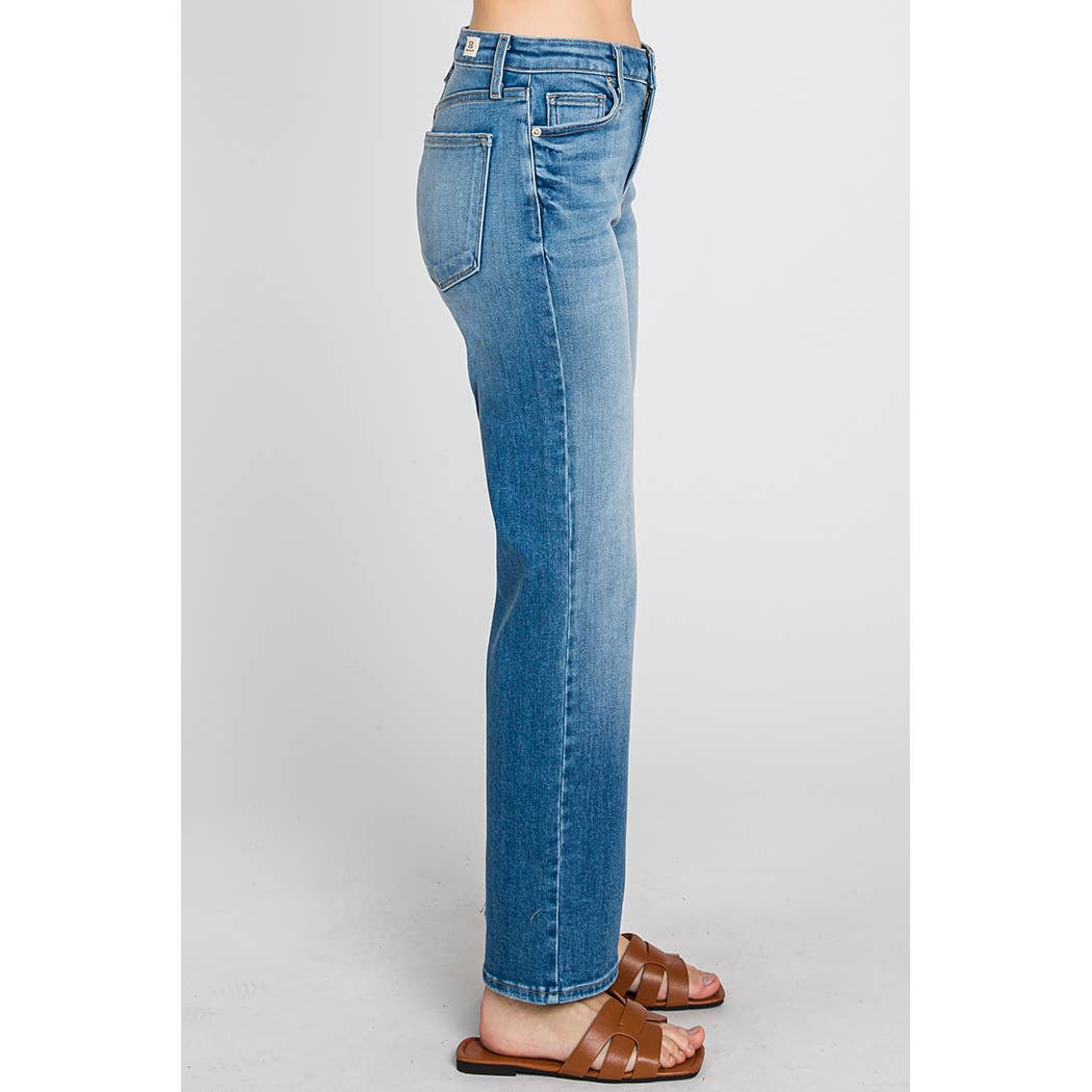 L.T.J Letter to Juliet - Wholesale Jeans - Women's - LP251-M Venice Mid Rise Straight Jean1
