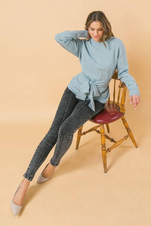 HELLBLAU Ein Soft-Touch-Pullover - ISW4929 für den Großhandel auf Faire2