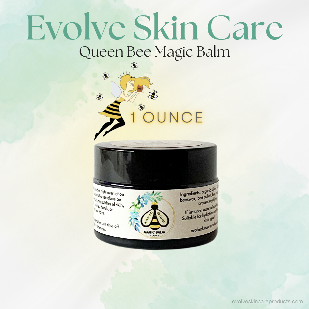 Evolve Organic Skin Care - Wholesale Healing Salve/Balm/Cream - Evolve Skin Care Queen Bee Magic Balm6