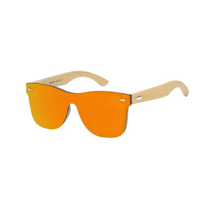 Luna Sunglasses - Wholesale Sunglasses – Unisex - Bamboo unisex sunglasses - LZ512-8SUP890058
