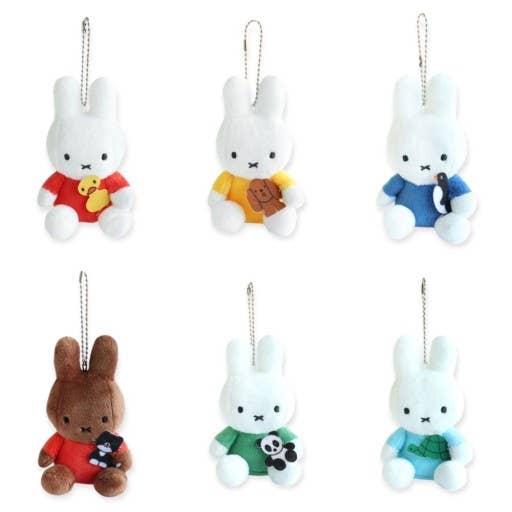 K-Wonderland - Wholesale Keychain - Women's - Limited Miffy Plush with lovely animal  Keychain Bag Charm4