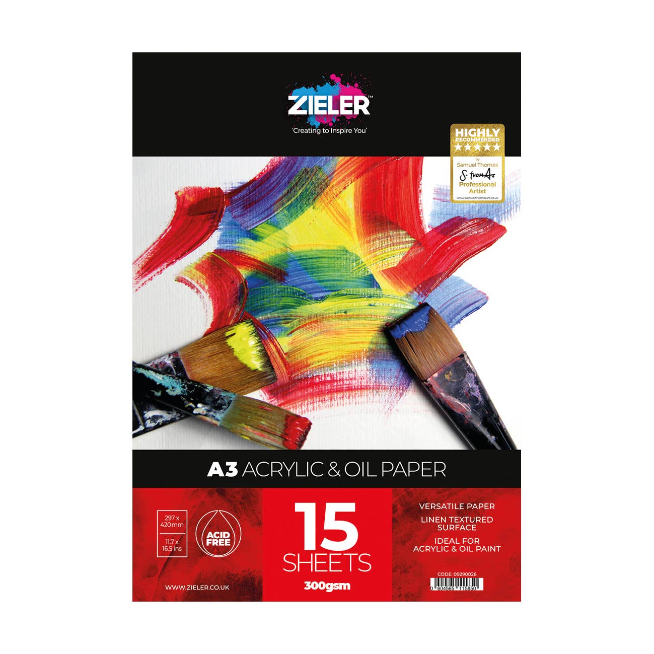 Zieler – wholesale Paint set – A3 Easel & Acrylic Paint Art Gift Set - by Zieler5
