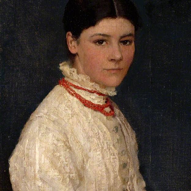Agnes Mary Webster Arte por George Clausen Impressão de Poster A3 por atacado de PERIOD PRINTS