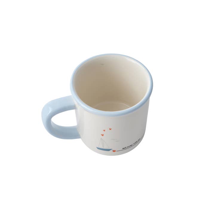 CGB Giftware – wholesale Coffee mug – 'Sail Away With Me' Stoneware Mug3