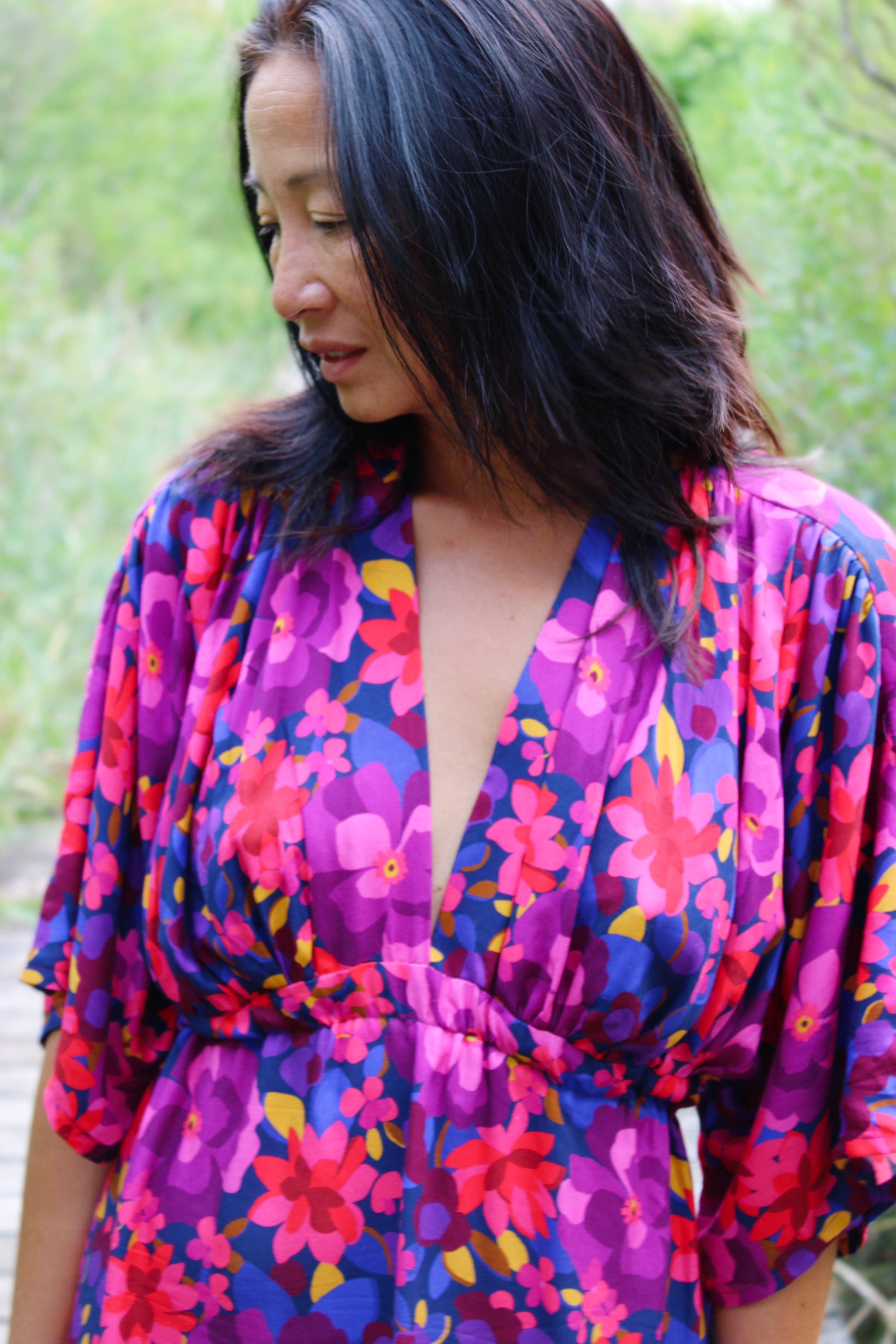 MY DRESS MADE - Wholesale Fabric - EDEN viscose twill fabric - Printed in France5