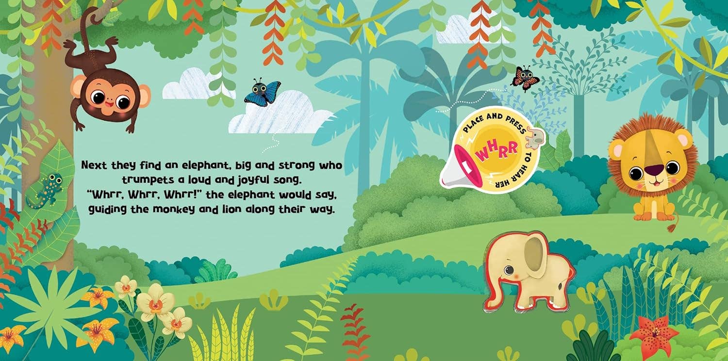 Little Hippo Books - Vente Preschool Book (3-5) - Sons de la jungle3