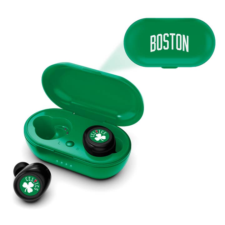 NBA Boston Celtics True Wireless Earbuds V.2 for wholesale by Prime Brands Group