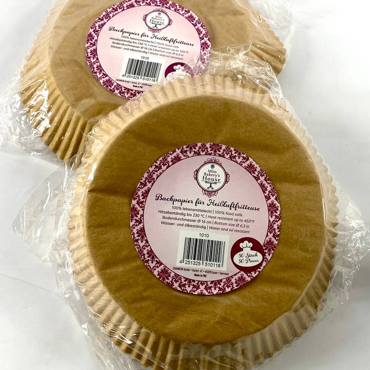 Salzmann Restwaren GmbH - Wholesale Cupcake/Muffin Liner - Parchment paper for air fryer Ø 16 cm, paper cups4