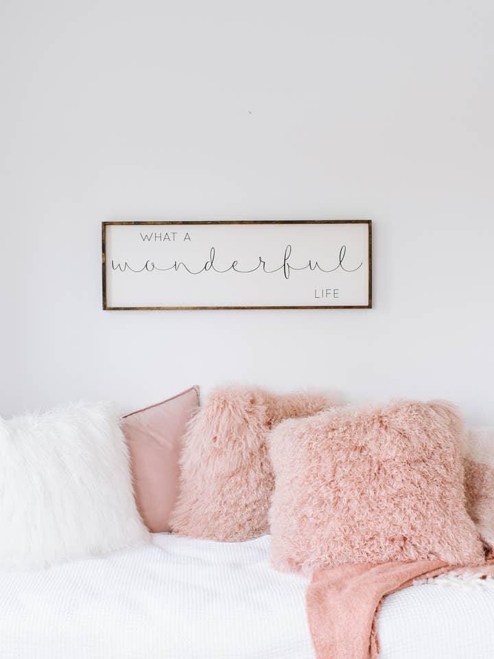 What A Wonderful Life Framed Wall Art for wholesale by Williamraedesigns