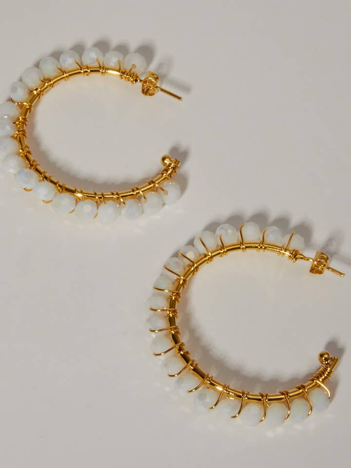 Laguna Loops Hoops – Pop Contemporâneo para Looks Diários por atacado de Heliconia Boutique