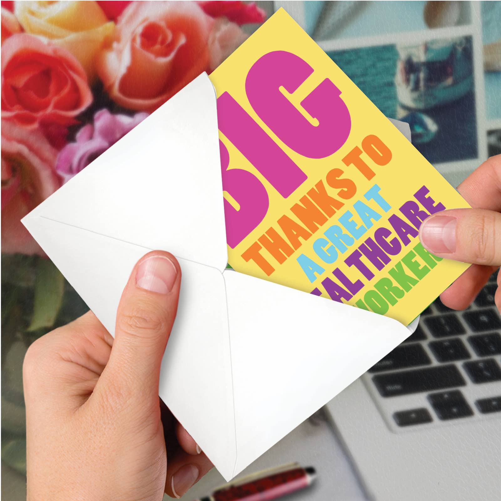 NobleWorks – Großhandel Dankeskarten – Dankeskarte - Great Healthcare Worker3