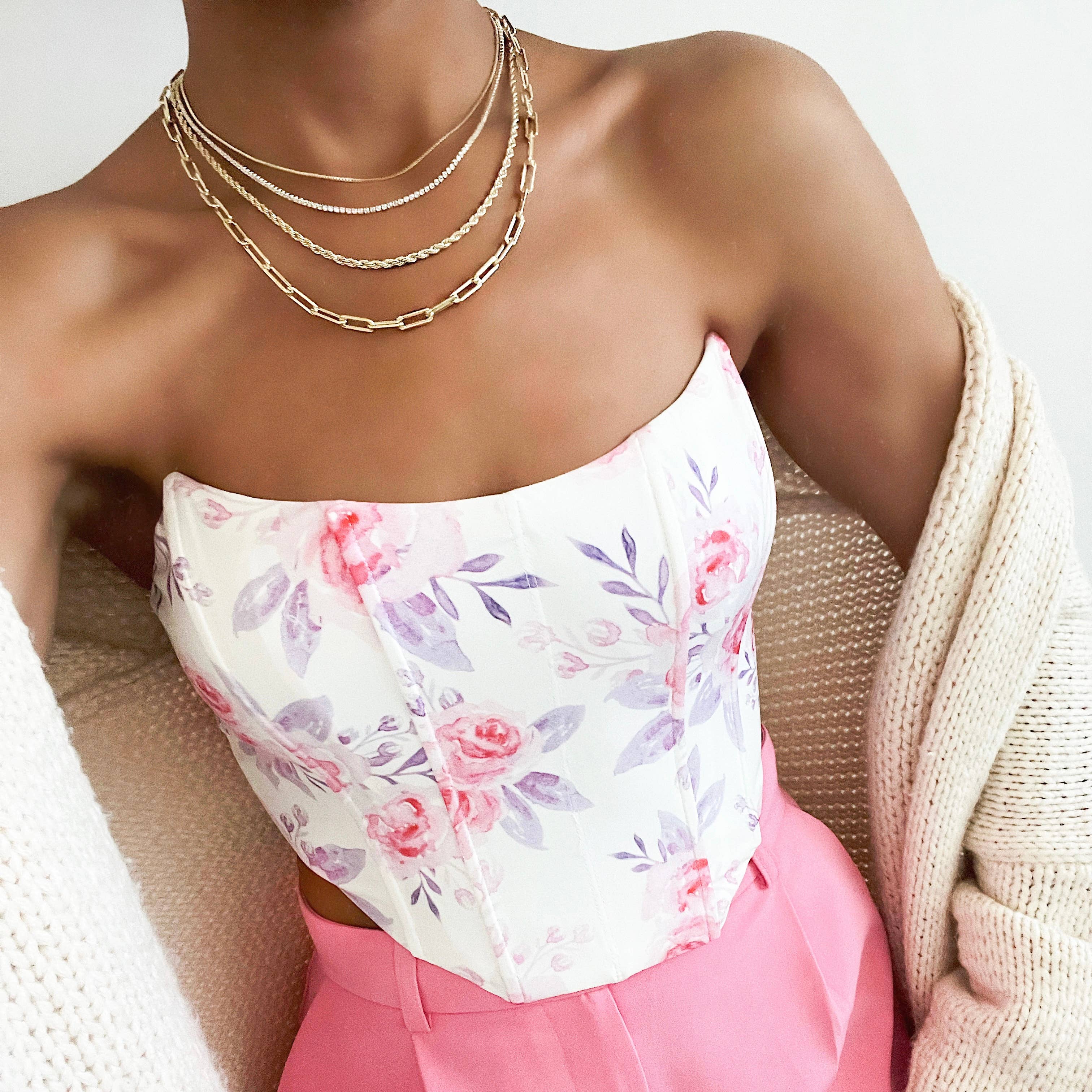 The Sis Kiss - Wholesale Link & Chain Necklace - The Clara Chain (Essentials Collection)2