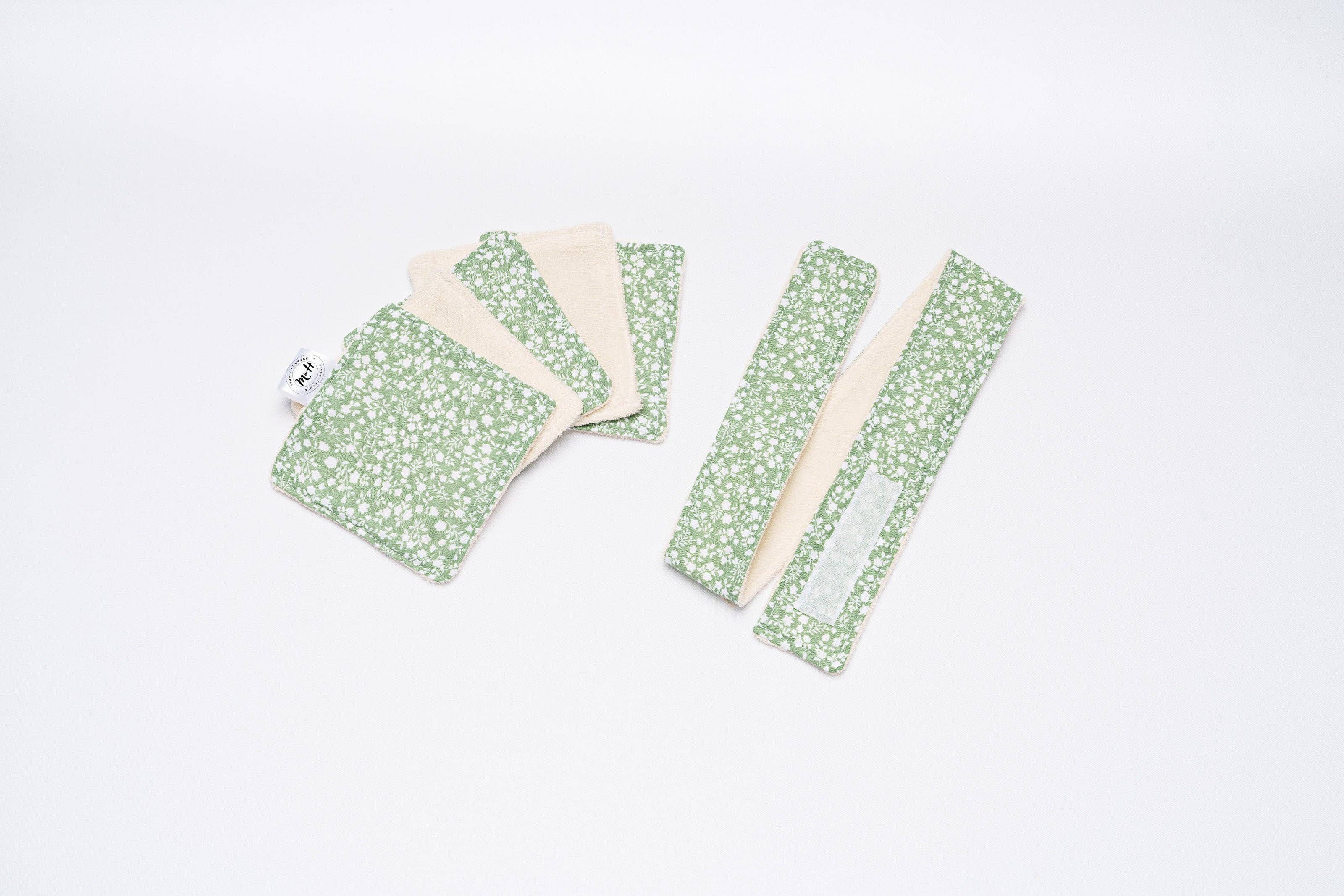 M&H Studio Produits Zéro déchet - Venta al por mayor Kits de costura - Kit de bricolaje «1 diadema y 5 toallitas»1