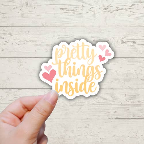 Forest Crafts – wholesale Klistermärke – Vackra saker inuti - Small Business Stationery/Klistermärken