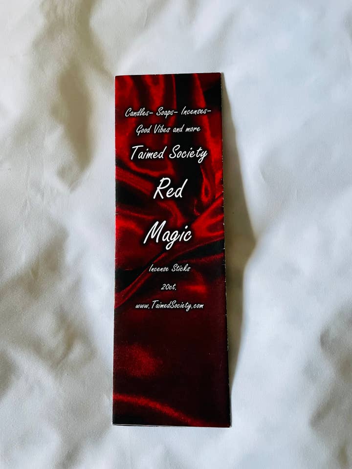 Red Magic Incense Pack for wholesale by Taimed Society