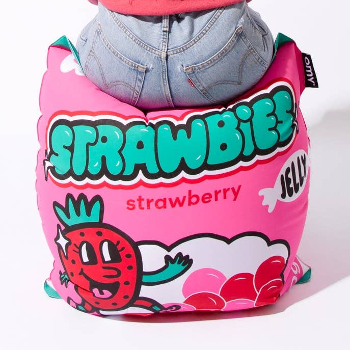 OMY - Wholesale Throw/Decorative Pillow - Giant inflatable pillow - Strawbies0